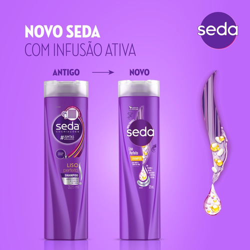 Shampoo Seda Liso Perfeito 325ml