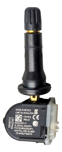 Kit 4 Bico Válvula Sensor Pressão Tpms Gm Onix Spin 13598733