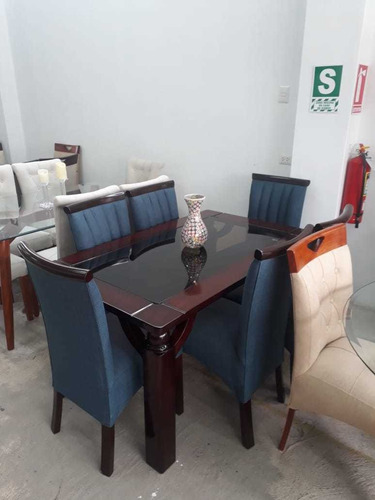 Imagen 5 de 5 de Mesa Comedor Madera Tornillo Parafinico Envio