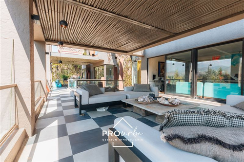 Casa En Venta, 2 Suite En Golf Lomas De La Dehesa, Barnechea