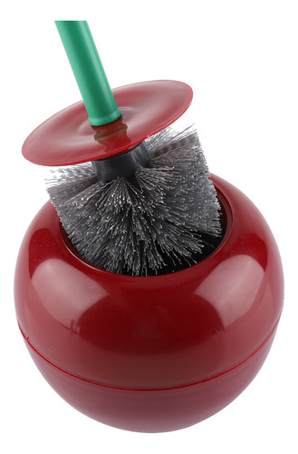 Escobilla De Baño Con Forma De Cereza, Soporte Para Inodoro