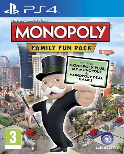 Monopoly Family Fun Pack Nuevo Fisico Ps