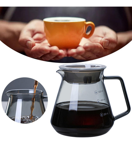 2x Vaso Para Verter Sobre La Cafetera Goteo Manual Servidor