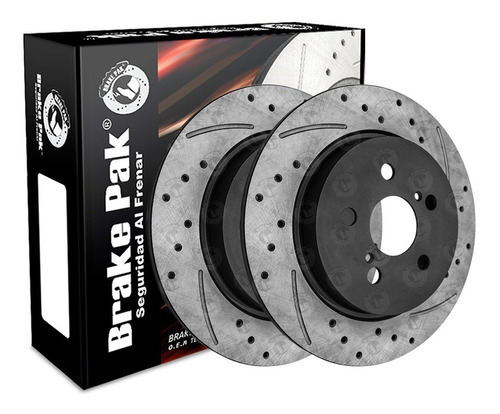 Disco De Freno Brakepak Toyota Corolla All New 1.6 - 1.8 16v