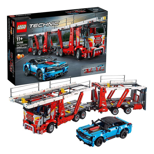 Lego Technic 42098, Transporte Para Carros (niñera) 