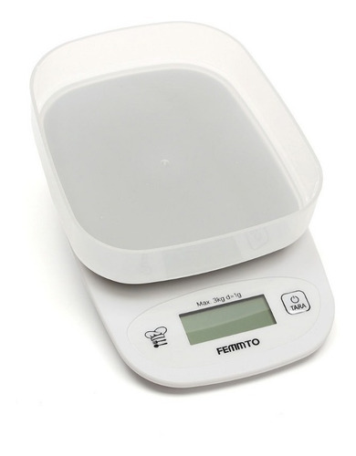 Imagen 8 de 10 de Balanza De Cocina 3 Kilos Con Bowl Incluido Digital Electro