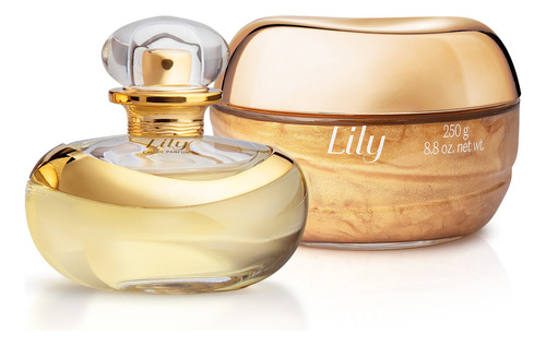 Kit Lily: Eau De Parfum + Geléia Iluminadora Corporal Gênero Feminino