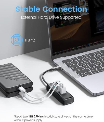 Orico Hub Usb-c 3.1, Concentrador A 3 Puertos Usb