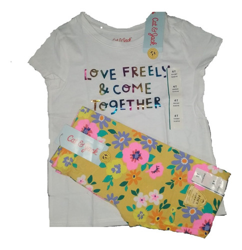 Playera Y Leggins Cat And Jack