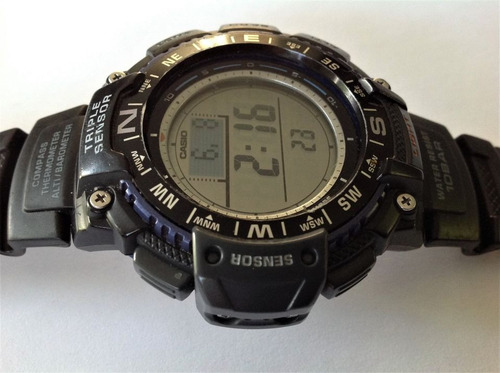 Reloj Casio Super Iluminator 3439 Sgw 1000 Triple Sensor (Usado)