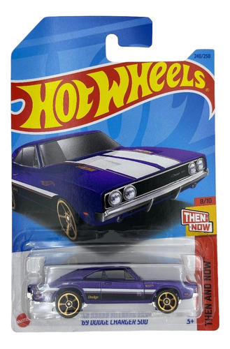 Hotwheels Carro 69 Dodge Charger 500 + Obsequio 