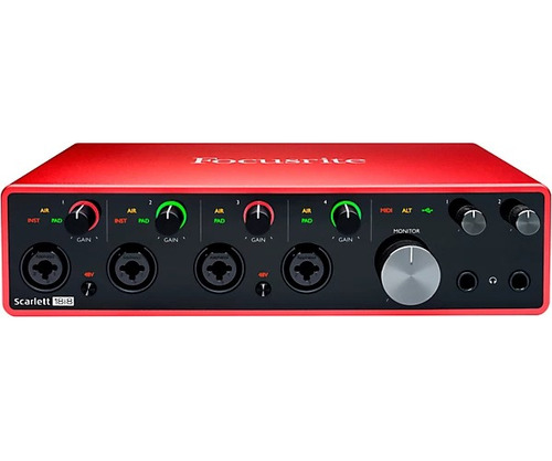 Focusrite Scarlett 18i8 Usb Audio Interface (gen 3) 