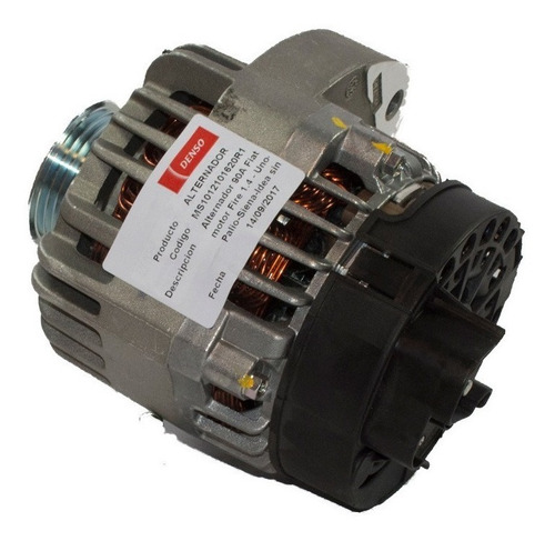 Alternador Denso Fiat Uno Palio Siena Idea 1.4 Fire S/aa 90a