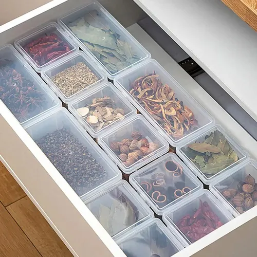 1pcs Kitchen Storage Boxs Refrigerator Food Fresh
