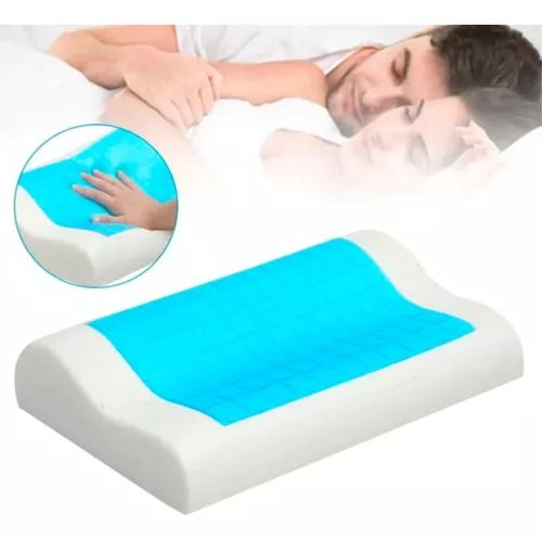 Almohada Antireflujo Memory Foam Con Infusion de Gel PERUMASSAGE