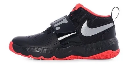 Nike team hustle d8 red and black deals