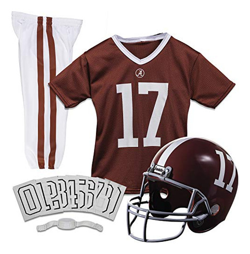 Conjunto De Uniforme De Fútbol Franklin Sports Ncaa Alabama