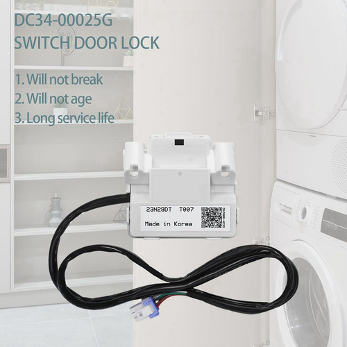 Cerradura De Puerta Con Interruptor Dc34-00025g Ap6884125 Ps