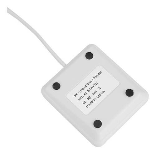 Blanco Portátil Usb De Velocidad Completa Inteligente Lector
