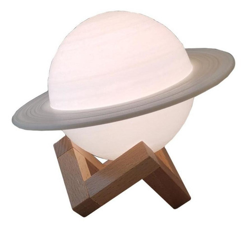 Luminária Planetária Saturno Elegante Decoração