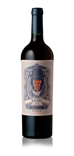 Vino Sombrero Malbec 750ml Huentala