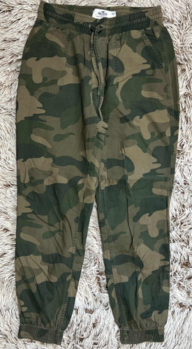 Jean Jogger Hollister Estampado Camuflaje Para Hombre S