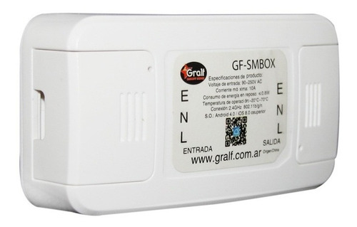 Interruptor Wifi Smart Domotica Inteligente Wi-fi Gralf 10a