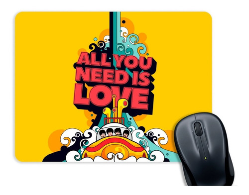 Mouse Pad The Beatles All You Need Is Love