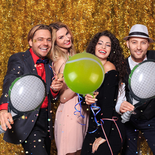Para Decoración De Fiesta Con Globos De Tenis Globos De