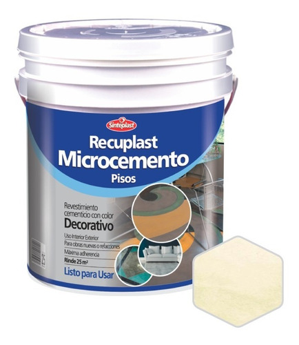 Recuplast Microcemento Sinteplast | +6 Colores | 25kg