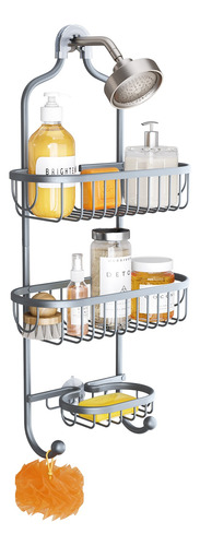 Organizador De Pared Con Estante De 3 Niveles P/cocina/baño