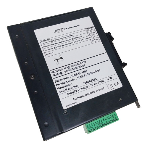 Servidor De Acesso Remoto Etic Ras-e-1400 Rj45 10/100 (Usado)