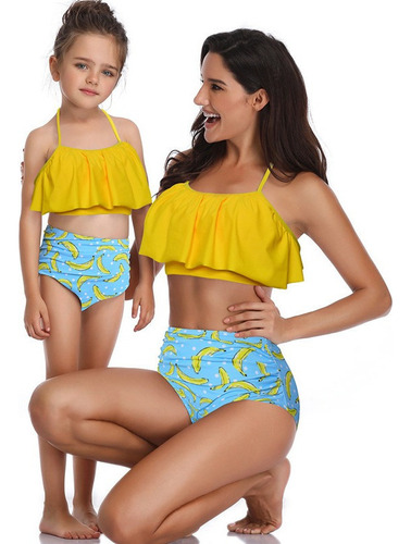 Conjunto De Bikini For Madre E Hija Trajes De Baño For