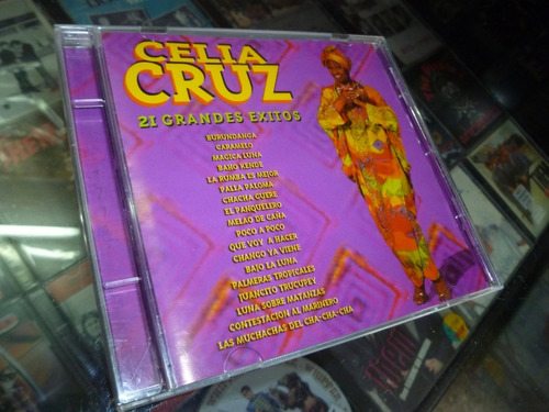 Celia Cruz - 21 Grandes Exitos - Cd Impecable - 436 -