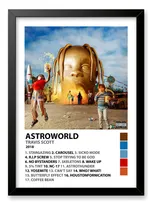 Comprar Astroworld Travis Scott, Quadro Com Moldura 33x24cm