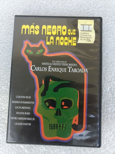 Dvd Mas Negro Que La Noche / Con Obsequio