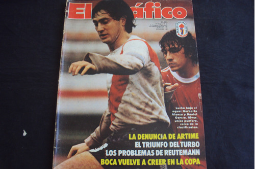 Revista El Grafico # 3117 - Tapa River Alonso (1979)