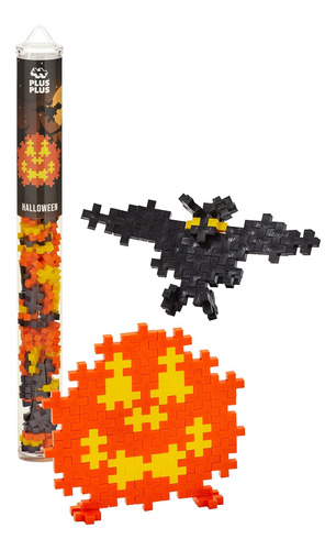 Plus Plus - Halloween - Tubo De 70 Pc, Juguete De Tallo/vapo