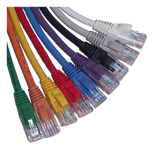 Cable De Red Patchcord Cat5e 7,62m Negro Dracma