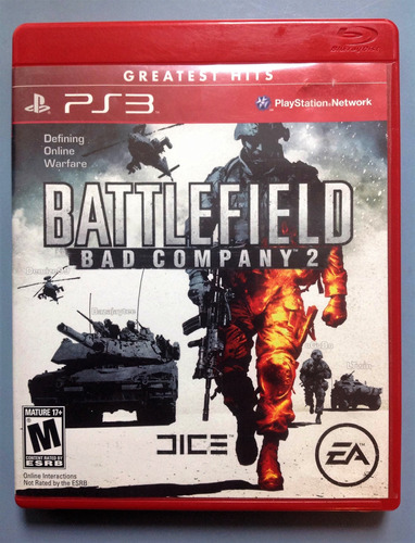 Ps3 Playstation Game Battlefield Greatest Hits ( Físico )