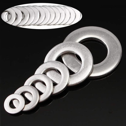 105 Arandelas Planas De Acero Inoxidable 304, M3, M4, M5, M6