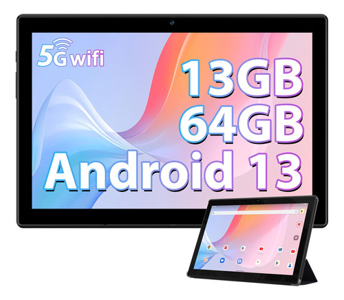 Powmus Tablet Android 13 De 10 Pulgadas Con 13 Gb (4+9) Ram