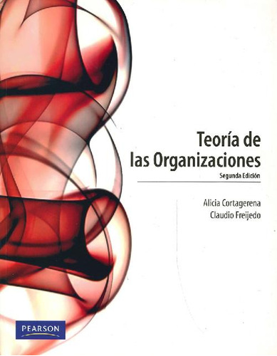 Libro Teoría De Las Organizaciones De Claudio Freijedo Alici