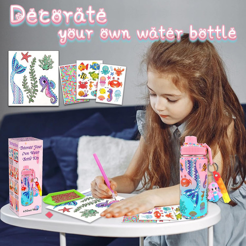 7 July Decora Tus Propios Kits De Botella De Agua Para Niñas