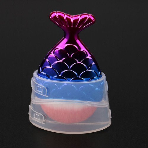 Funda Protectora Para Brochas De Maquillaje Con Forma De Col