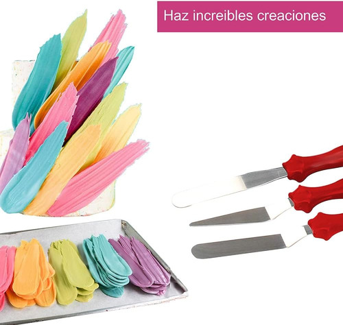 Set De 3 Espátulas