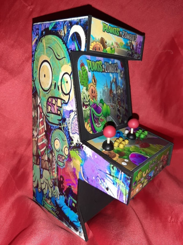 Alcancía Plantas Vs Zombies Arcade