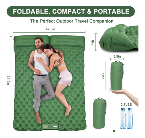 Colchonetas De Dormir Autoinflables Para Camping