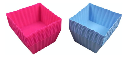 Base Para Fiesta / Centro De Mesa Cuadrada Plástico (2 Pzas)