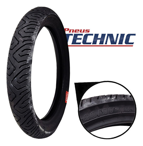 Pneu Tras Technic Sport S/camara 57p 90/90-18 Cbx 150 Aero